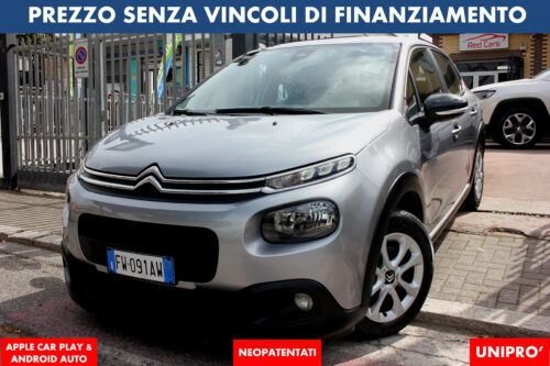 CITROEN C3 1.2 BENZINA 82 CV FEEL