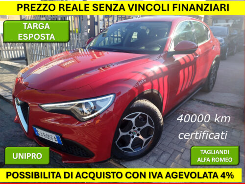 ALFA ROMEO STELVIO 2.2 - 160cv - RWD -ROSSO EDIZIONE